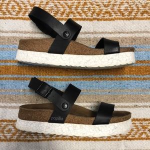 Papillon platform sandals 38